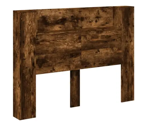 Galvas Dēlis Ar Led Dūmaka Ozols 140 X 16,5 X 103,5 Cm Vidaxl