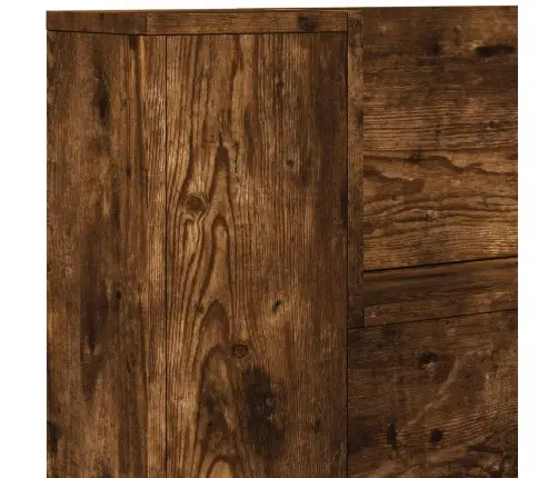 Galvas Dēlis Ar Led Dūmaka Ozols 180 X 16,5 X 103,5 Cm Vidaxl