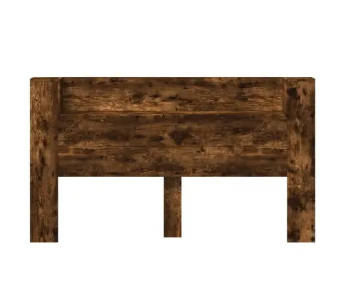 Galvas Dēlis Ar Led Dūmaka Ozols 180 X 16,5 X 103,5 Cm Vidaxl