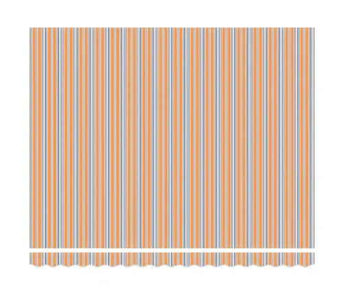 Izvelkams Jumtiņš Oranžs Un Pelēks 400 × 300 Cm Vidaxl