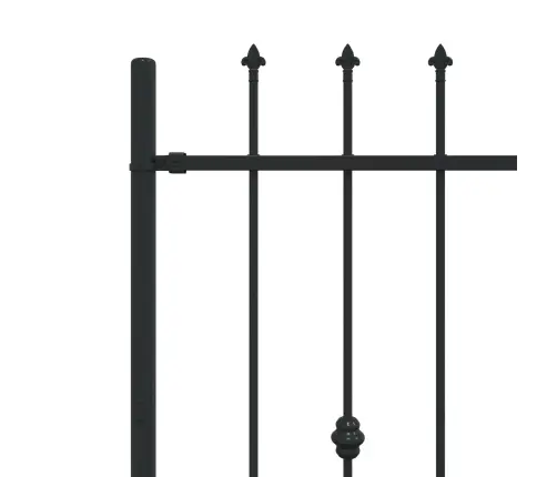 Spike Aiakaitse Must 200 X 150 Cm Pulbervärvitud Teras