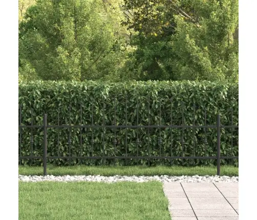 Skrūvežogs Melna 200 X 130 Cm Vidaxl