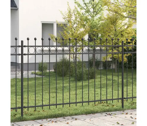 Ring Aed Must 200 X 130 Cm Pulbervärvitud Teras