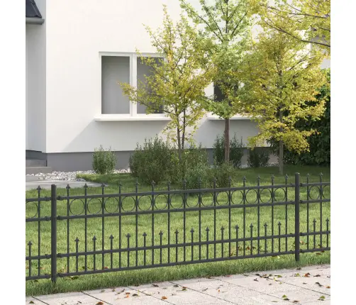 Nugade Ring Aia Must 200 X 130 Cm Pulbervärvitud Teras