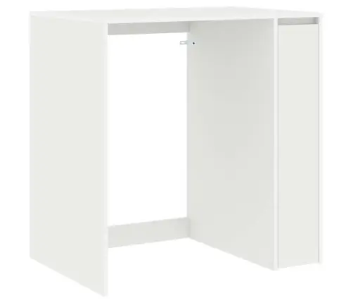 Veļas Mašīnas Skapis Balts 87 X 60 X 89 Cm Inženierijas Koks Vidaxl