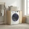 Skalbimo Mašinos Spintelė Su Saugykla Sonoma 87 X 60 X 89 Cm