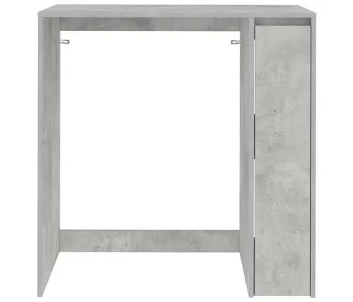 Veļas Mašīnas Skapis Betona 87 X 60 X 89 Cm Inženierijas Koks Vidaxl