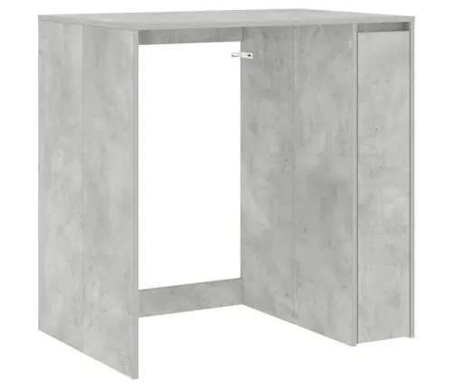 Veļas Mašīnas Skapis Betona 87 X 60 X 89 Cm Inženierijas Koks Vidaxl