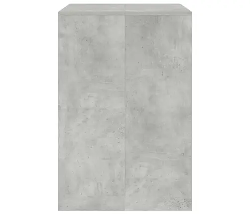 Veļas Mašīnas Skapis Betona 87 X 60 X 89 Cm Inženierijas Koks Vidaxl