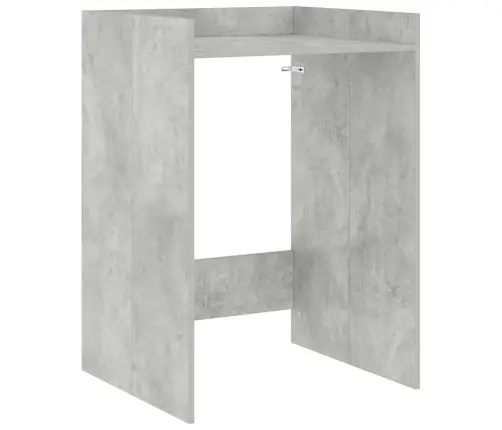 Veļas Mašīnas Skapis Betons 67,5 X 62 X 97 Cm Inženierijas Koks Vidaxl