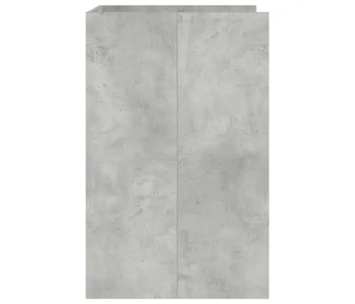 Veļas Mašīnas Skapis Betons 67,5 X 62 X 97 Cm Inženierijas Koks Vidaxl