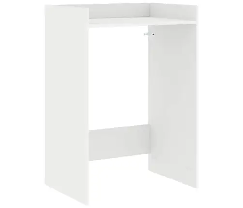 Veļas Mašīnas Skapis Balts 67,5 X 48 X 97 Cm Inženierijas Koks Vidaxl