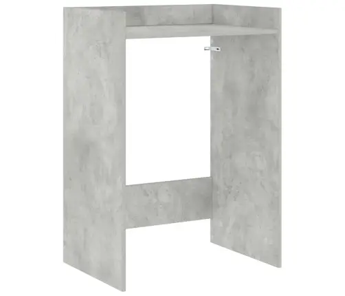 Veļas Mašīnas Skapis Betons 67,5 X 48 X 97 Cm Inženierijas Koks Vidaxl