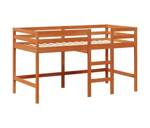 Päeva Voodi Komplekt 2 Pcs Vahapruun Tahke Mänd