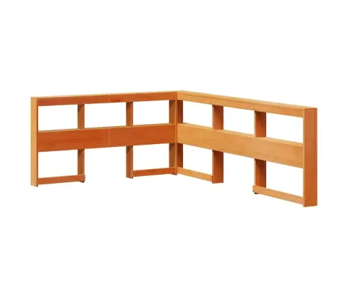 Grāmatu Plaukta Gulta 2 Pcs Vaks Brūns 200 X 150 Cm Vidaxl