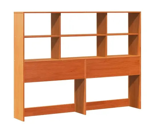 Grāmatu Skapis Gultas Rāmis Vaks Brūns 140 X 200 Cm Vidaxl