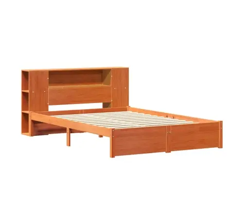 Voode Raam Koos Hoiuruumiga Peatoega Peaga 2 Pcs Vahapruun