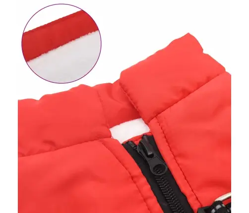 Suņu Mētelis Ar Jostas Sarkana L Fleece Un Poliesters Vidaxl