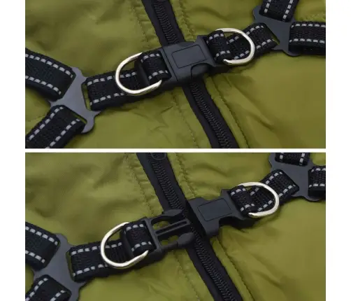 Šuns Kailinis Armijos Žalia 2Xl Fleece Ir Poliesteris