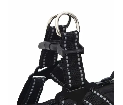 Suņu Mētelis Ar Jostas Melna L Fleece Un Poliesters Vidaxl