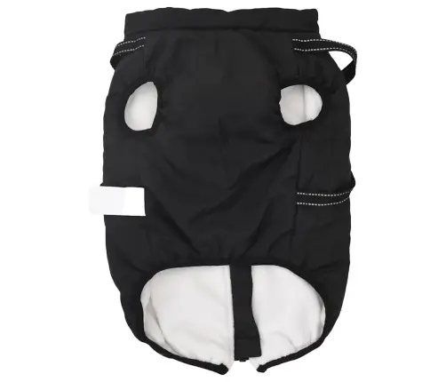 Šuns Kailinis Su Pavadėliu Juoda 3Xl Fleece Ir Poliesteris