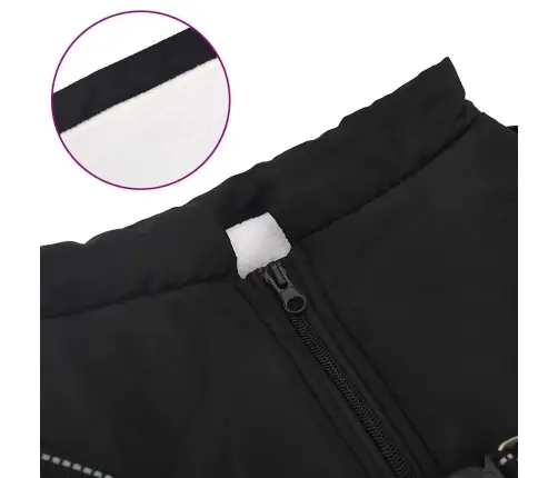 Koera Mantel Rakmega Must 5Xl Fliis Ja Polüester