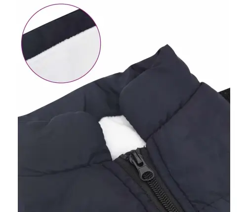 Suņu Mētelis Ar Jostas Tums Zils Xl Fleece Un Poliesters Vidaxl