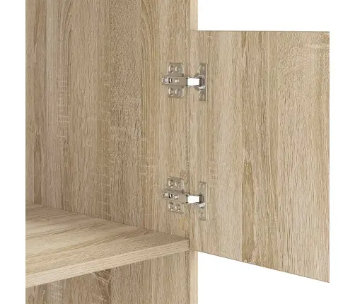 Veļas Skapis Sonoma 50 X 68 X 162 Cm Inženierijas Koks Vidaxl