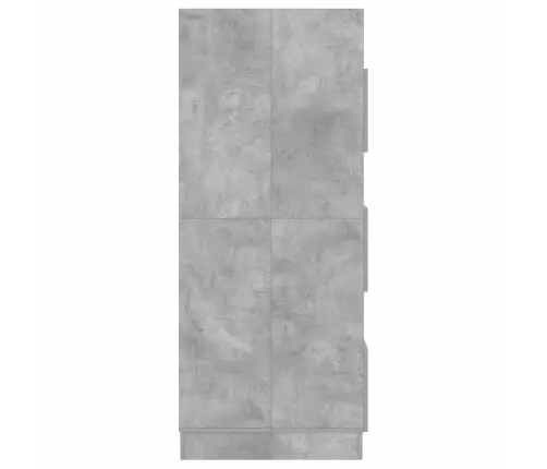 Veļas Skapis Betona 50 X 68 X 162 Cm Inženierijas Koks Vidaxl
