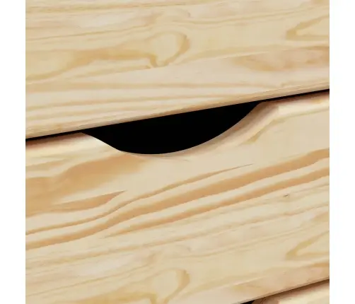 Rullējošais Skapītis Ar Atvilktnēm Ar Riteni Moss Caurs Laka Vidaxl