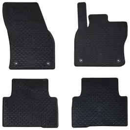 Auto Paklājs 4 Pcs Melna Vw Tiguan , Touran Tpe Vidaxl
