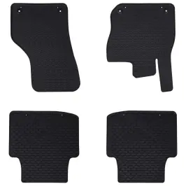 Auto Paklājs 4 Pcs Melna Vw Passat B9 Tdi , Škoda Superb Tdi Vidaxl