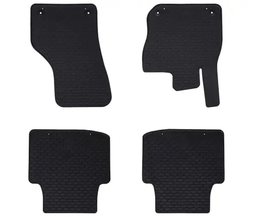 Auto Paklājs 4 Pcs Melna Vw Passat B9 Tdi , Škoda Superb Tdi Vidaxl