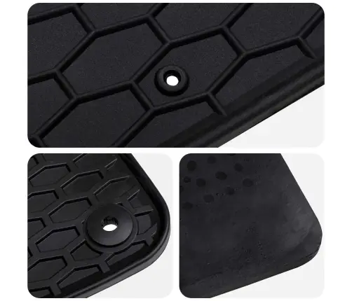 Auto Paklājs 4 Pcs Melna Vw Passat B8 Tpe Vidaxl