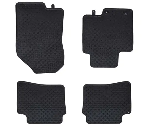 Auto Paklājs 4 Pcs Melna Piemērots Hyundai I20 , Bayon Tpe Vidaxl