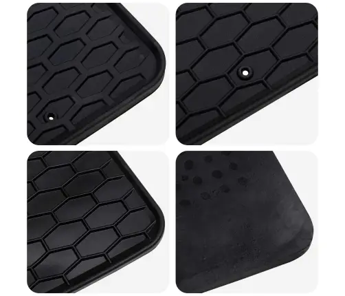 Auto Paklājs 4 Pcs Melna Der Bmw X3, X4 4D Aft Tpe Vidaxl