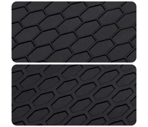 Auto Paklājs 4 Pcs Melna Der Bmw X3, X4 4D Aft Tpe Vidaxl