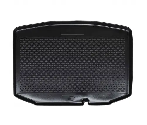 Bagāžas Nodalījuma Paklājs Melna Piemērots Škoda Fabia Ii Hb Vidaxl