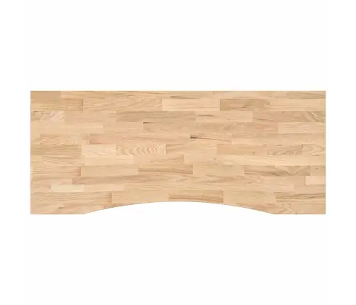 Laud Valge Ja Looduslik 120 X 60 Cm Tugev Tamme Puit