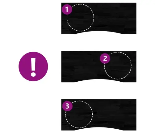 Galds Balts Un Tumši Brūns 120 X 60 Cm Cietā Ozola Koks Vidaxl