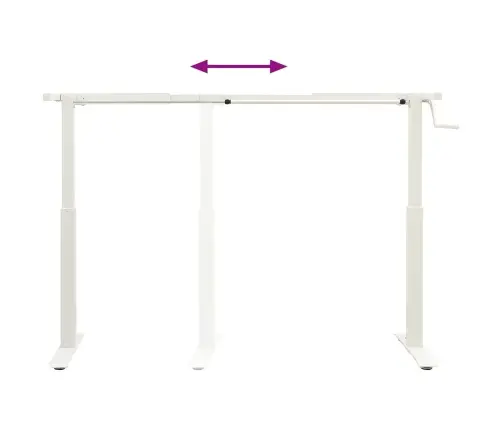 Galds Balts Un Tumši Brūns 120 X 60 Cm Cietā Ozola Koks Vidaxl