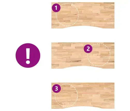 Stalas Juoda Ir Natūrali 120 X 60 Cm Kietas Ąžuolo Medis