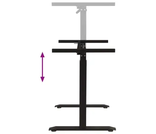 Stalas Juoda Ir Natūrali 120 X 60 Cm Kietas Ąžuolo Medis