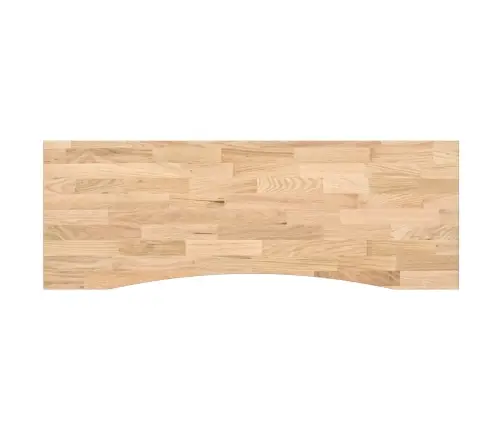 Stalas Juoda Ir Natūrali 140 X 60 Cm Kietas Ąžuolo Medis