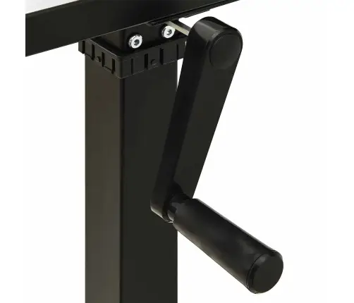 Galds Melns Un Gaiši Brūns 140 X 60 Cm Cietā Ozola Koks Vidaxl