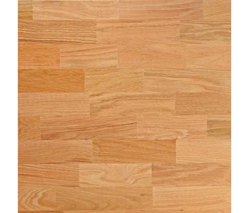 Galds Melns Un Gaiši Brūns 140 X 60 Cm Cietā Ozola Koks Vidaxl