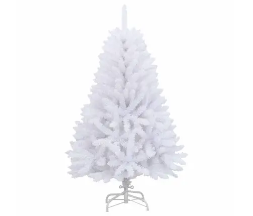 Mākslīgā Saliekamā Ziemassvētku Egle Su 150 Led Balts 120 Cm Vidaxl