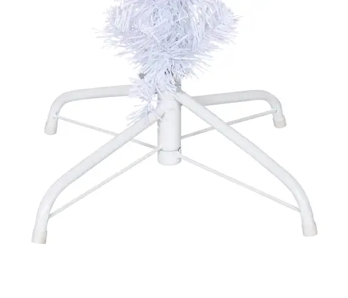 Dirbtinė Kalėdų Eglutė Su 150 Led Balta 120 Cm Pvc Ir Plienas