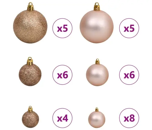 Dirbtinė Kalėdų Eglutė Su 150 Led Balta 120 Cm Pvc Ir Plienas