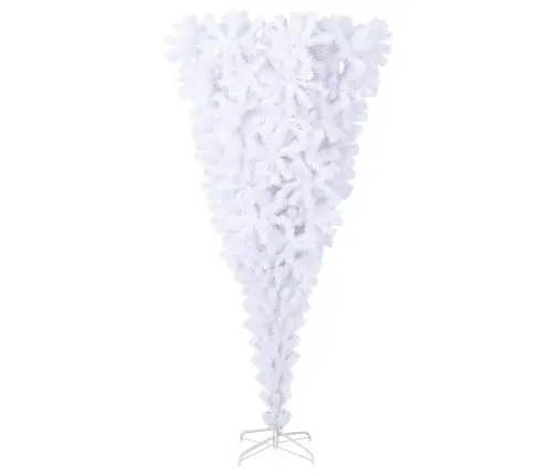 Dirbtinė Kalėdų Eglutė Su 300 Led Balta 210 Cm Pvc Ir Plienas